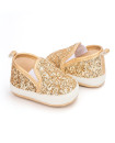 First Walker Sequin High Quality Moccasins Casual Comfortable Soft sole Flat Lazy Loafers baby toddler girl shoes Gold